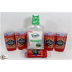 BAG OF TOMS WICKED FRESH MOUTHWASH AND OLD