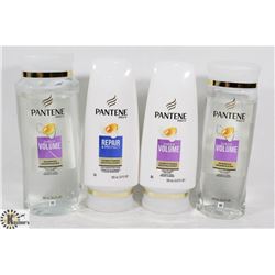 BAG OF ASSORTED PANTENE PRO V SHAMPOOS AND