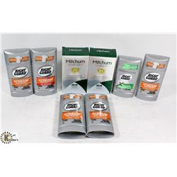 BAG OF RIGHT GUARD AND MITCHUM DEODORANT