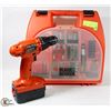 Image 1 : BLACK AND DECKER DRILL AND DRILL BITS