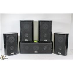 LOT OF 4 DIVINCI SPEAKERS.