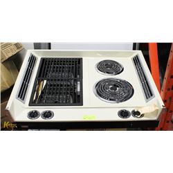 ROPER DOWNDRAFT COOKTOP WITH J BOX
