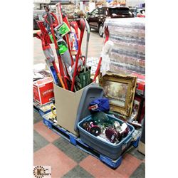 PALLET OF STORE RETURNS - AS IS.