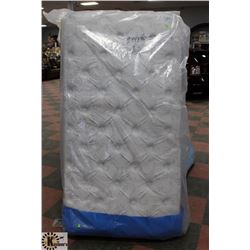 NEW SINGLE SIZE SILVER EUROTOP MATTRESS WITH