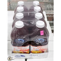 NEW CASE OF 8 X 1.77L BOTTLES OF CRANBERRY MANGO