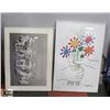 Image 1 : UNCLAIMED MERCHANDISE  LOT OF 2 FRAMED PICTURES