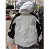 Image 2 : EMPORIO ARMANI SIZE 3XL WINTER JACKET WHITE/BLACK,