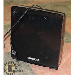 ORECK AIR PURIFIER.