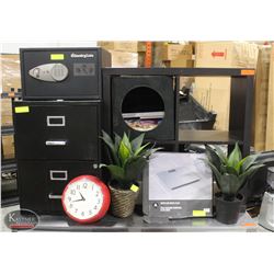 BAILIFF SEIZURE OFFICE MISC. INCLUDING SENTRY SAFE