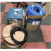 Image 1 : LOT OF CAT6 CABLES- 2 LENGTHS OF CAT5E OUTDOOR