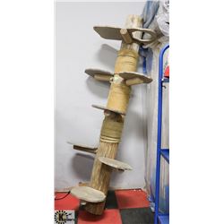 BAILIFF SEIZURE 8' CAT TREE