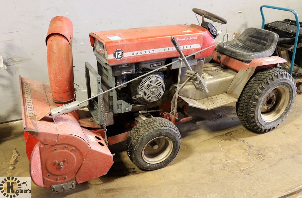 MASSEYFERGUSON TRACTOR WITH SNOWBLOWER
