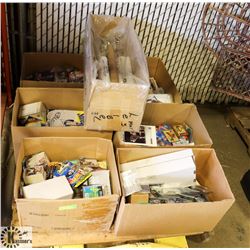 PALLET OF ESTATE & SPORTS COLLECTIBLES.