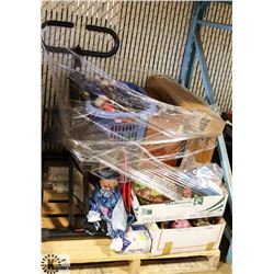 PALLET OF UNCLAIMED MERCHANDISE