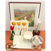 Image 1 : BOX OF TULIP THEMED ART, BOOKS, AND MORE