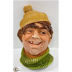 VINTAGE CHALKWARE HEAD "THE DECKHAND" LEGEND