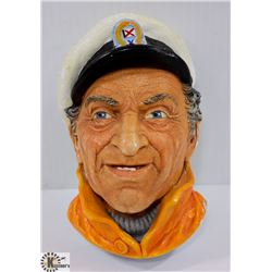 VINTAGE CHALKWARE HEAD "SKIPPER" LEGEND