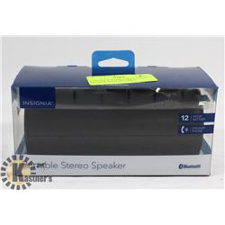 INSIGNIA PORTABLE BLUETOOTH SPEAKER RECHARGEABLE