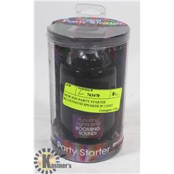 NEW ION PARTY STARTER BLUETOOTH SPEAKER W/ LIGHT