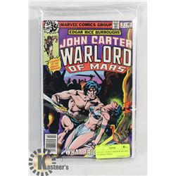LOT OF 12 JOHN CARTER WARLORD OF MARS COMICS.