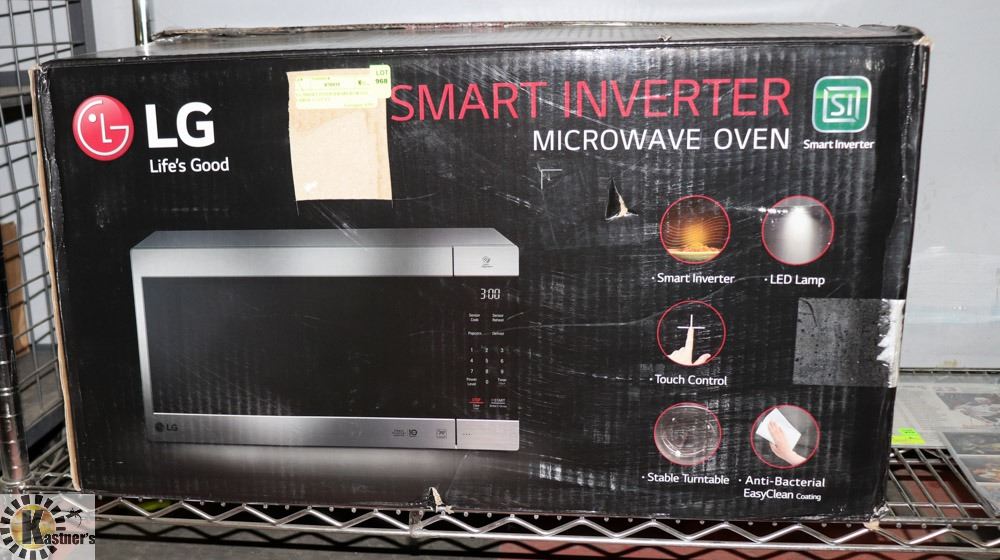 LG SMART INVERTER MICROWAVE LARGE 1 5 CU FT Lg Smart Inverter Microwave Large 1 5 Cu Ft