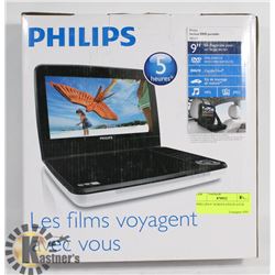 PHILIPS 9" SCREEN DVD PLAYER