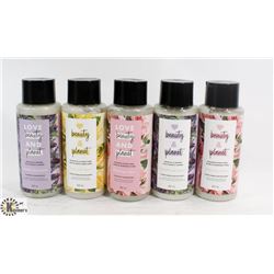 BAG OF ASSORTED LOVE BEAUTY AND PLANET SHAMPOO