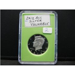 2012 Silver Proof Kennedy