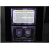 Image 1 : Barber coin collection. History facts1908 Barber Quarter, and 1906 Barber Half Dollar