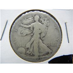 1921 S Walking Liberty Half Dollar