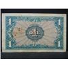 Image 2 : Series 611 $1 Military Payment Certificate. Queenie Woman.