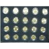 Image 2 : FULL 1999-2009 Quarter set Gold Edition with quality wood case
