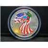 Image 2 : Colorized 2000 Silver Eagle.