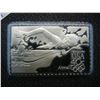 Image 2 : Silver Franklin stamp bar 1/2 ounce