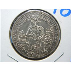 1486 Austria Silver Thaler restrike. Amazing design