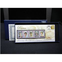 Princess Diana Stamp set. # 176 of 25,000