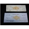 Image 1 : 2 1870s/80s Cheques