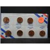 Image 1 : (7) types of 1982 Lincoln Cents