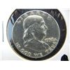 Image 1 : 1958 HYPERGRADE Franklin Half. No Mint mark