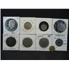 Image 1 : 1974-S 40% Silver Proof Ike and 8 foreign coins