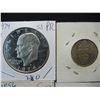 Image 2 : 1974-S 40% Silver Proof Ike and 8 foreign coins