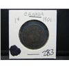 Image 3 : 1901 Canada Large cent.