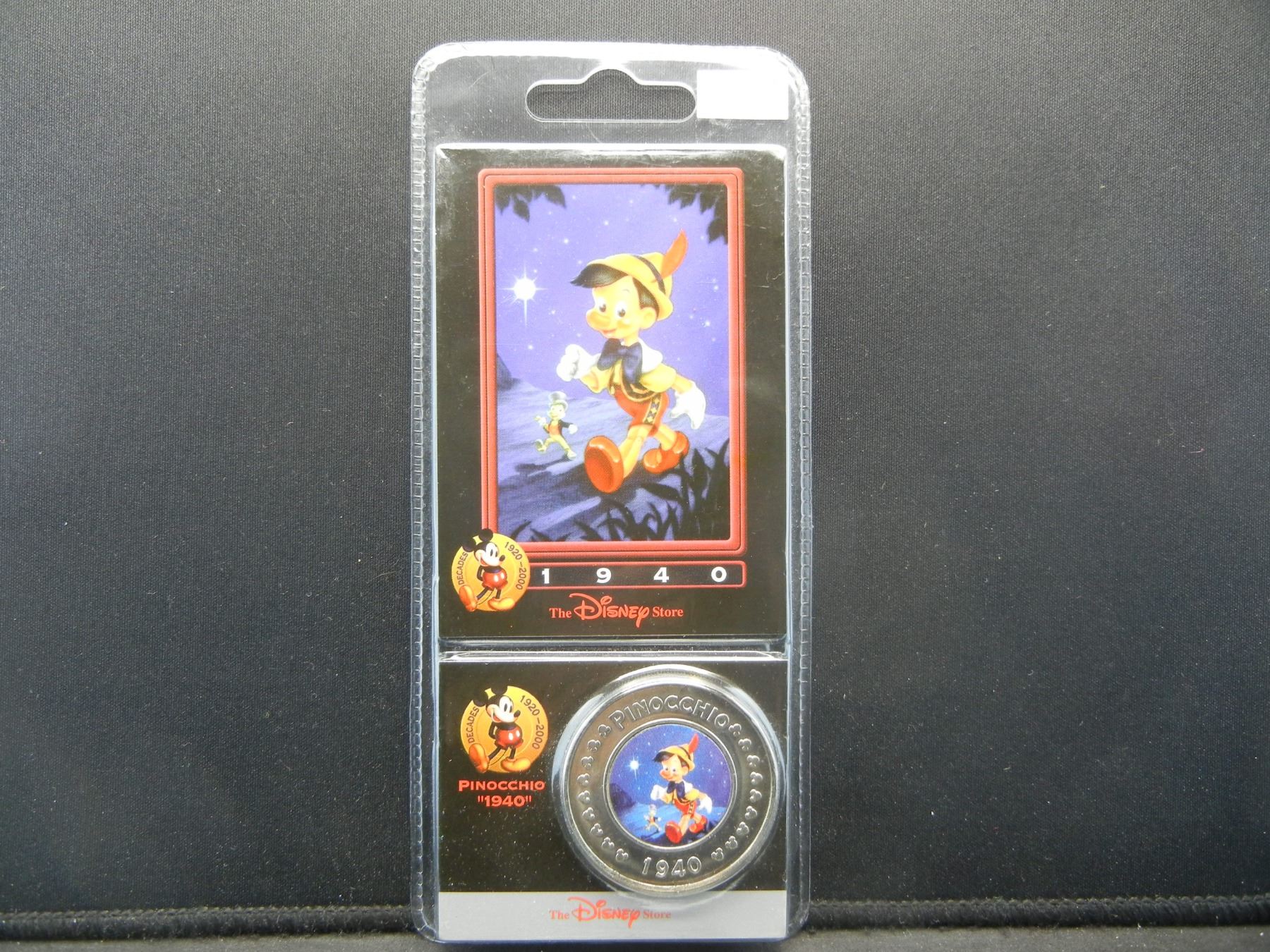DISNEY Pinocchio coin. GENUINE DISNEY product