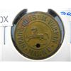 Image 1 : Stuttgart, Germany 1 Mark Trade Token.  Rare.