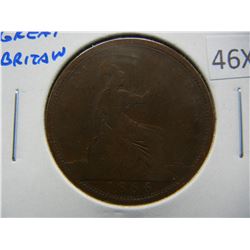 1866 Great Britain Penny.