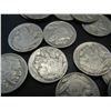 Image 2 : Roll of 40 1936 Full Date Buffalo Nickels.