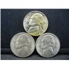 Image 1 : 1943 DSS Uncirculated Silver War Nickels.