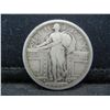 Image 1 : 1917 Type 1 Exposed Breast Standing Liberty Quarter.