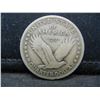 Image 2 : 1917 Type 1 Exposed Breast Standing Liberty Quarter.