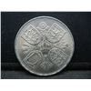 Image 2 : 1953 Great Britain 5 Shillings Crown Sized Coin.